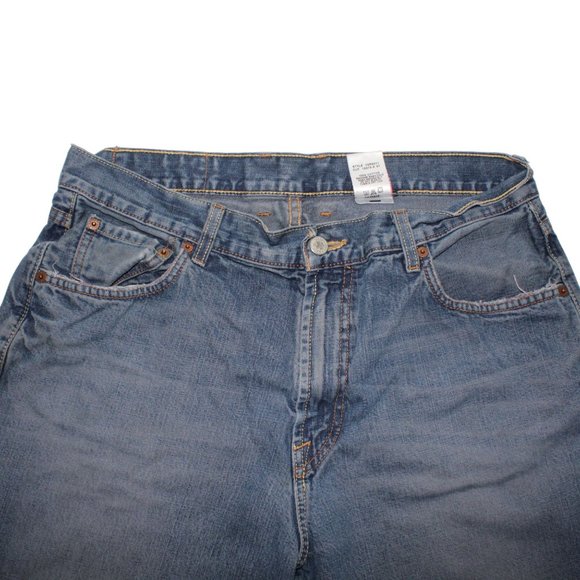 Lucky Brand Dungarees Womens Sz 32 Classic Fit Short Length Med Denim Jeans - Picture 4 of 13